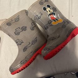 5c Mickey Mouse Rain Boots 
