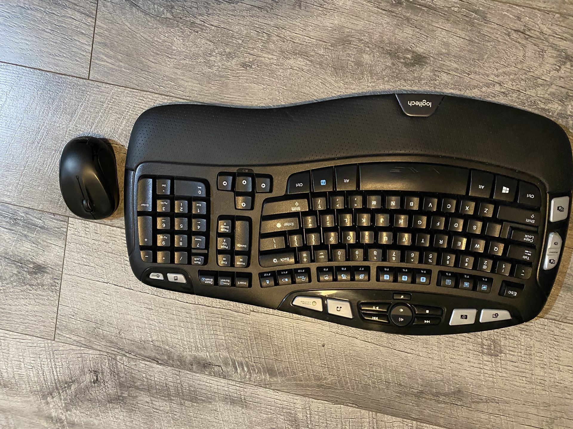 Ergonomic Keyboard & Mouse