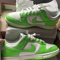 Green Nikes