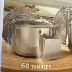 Olla Tamalera De 20 Cuartos