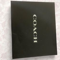 Coach black suede platform heels with gold buckle detail
