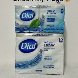 Dial Antibacterial Bar Soap 8ct/12ct Set