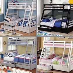 Twinfull Bunk.bed W Ortho Matres!