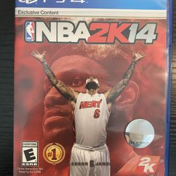 NBA 2k14 For Sony PlayStation 4 Complete In Box