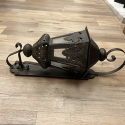 Iron Outdoor Lantern Light 