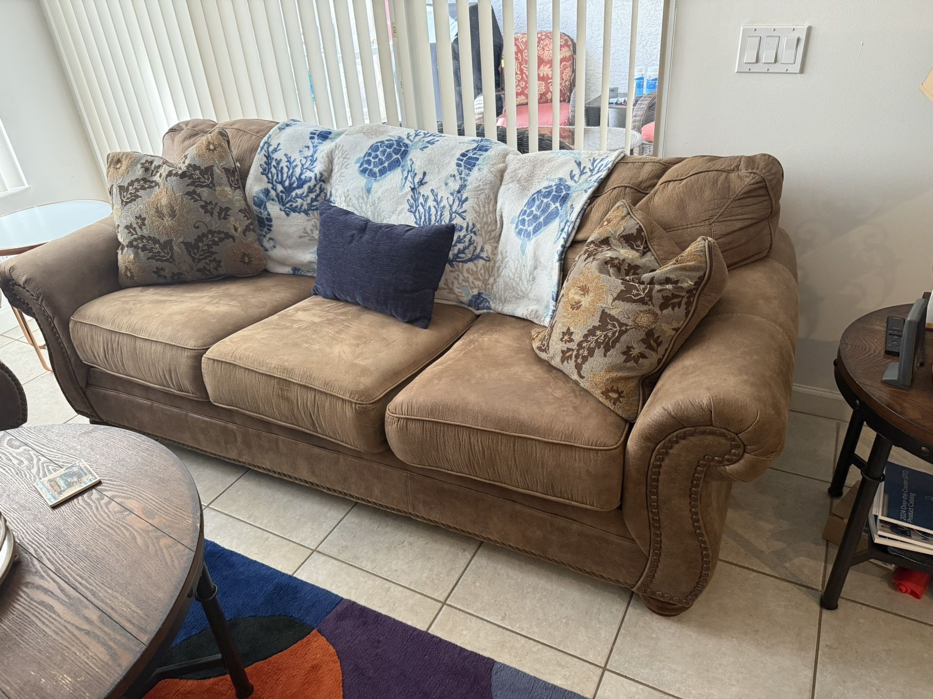 Sofa, Loveseat And Recliner