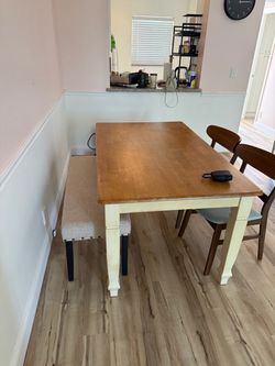 Free Dining table with chairs