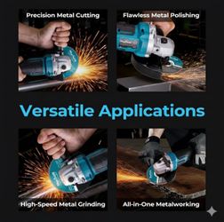 SEESIl Power Tools Cordless Angle Grinder