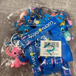 stitch And Angela Keychains Dozen