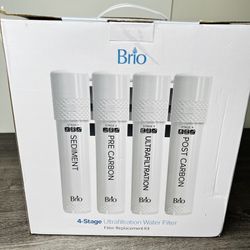 Brio 4-Stage Filter Replacement Kit for Ultrafiltration Water
