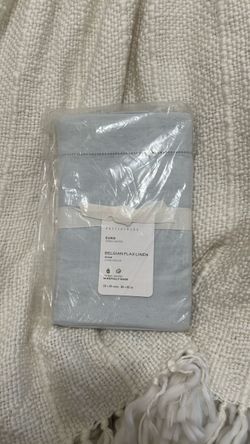 Pottery Barn Belgian Flax Linen Euro Sham New
