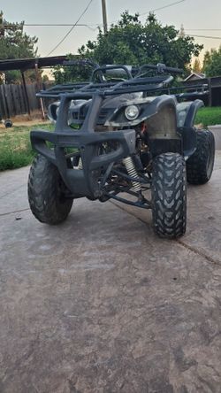 Quad 150cc, size of a 250, possible add on of a go kart