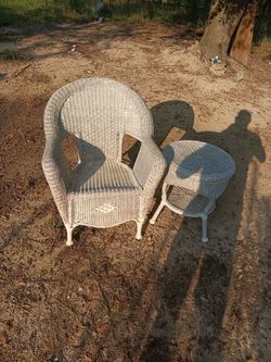 Outside Table And Chair