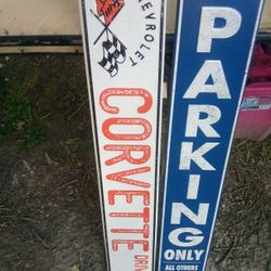 36"Chevrolet Metal Signs or Mopar Round Signs 