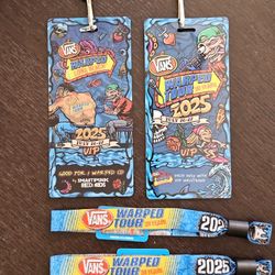 Vans Warped Tour 2 VIP Tickets