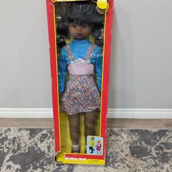 Kidz Fun 32" Walker Doll Vintage Dark Skinned Doll