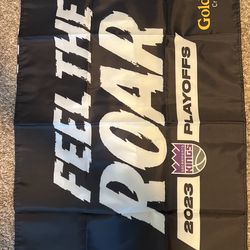 NBA Sacramento Kings Playoffs Flag
