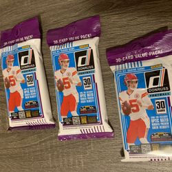 2025 Donruss Football  Fat Packs