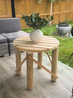 Wooden handmade table