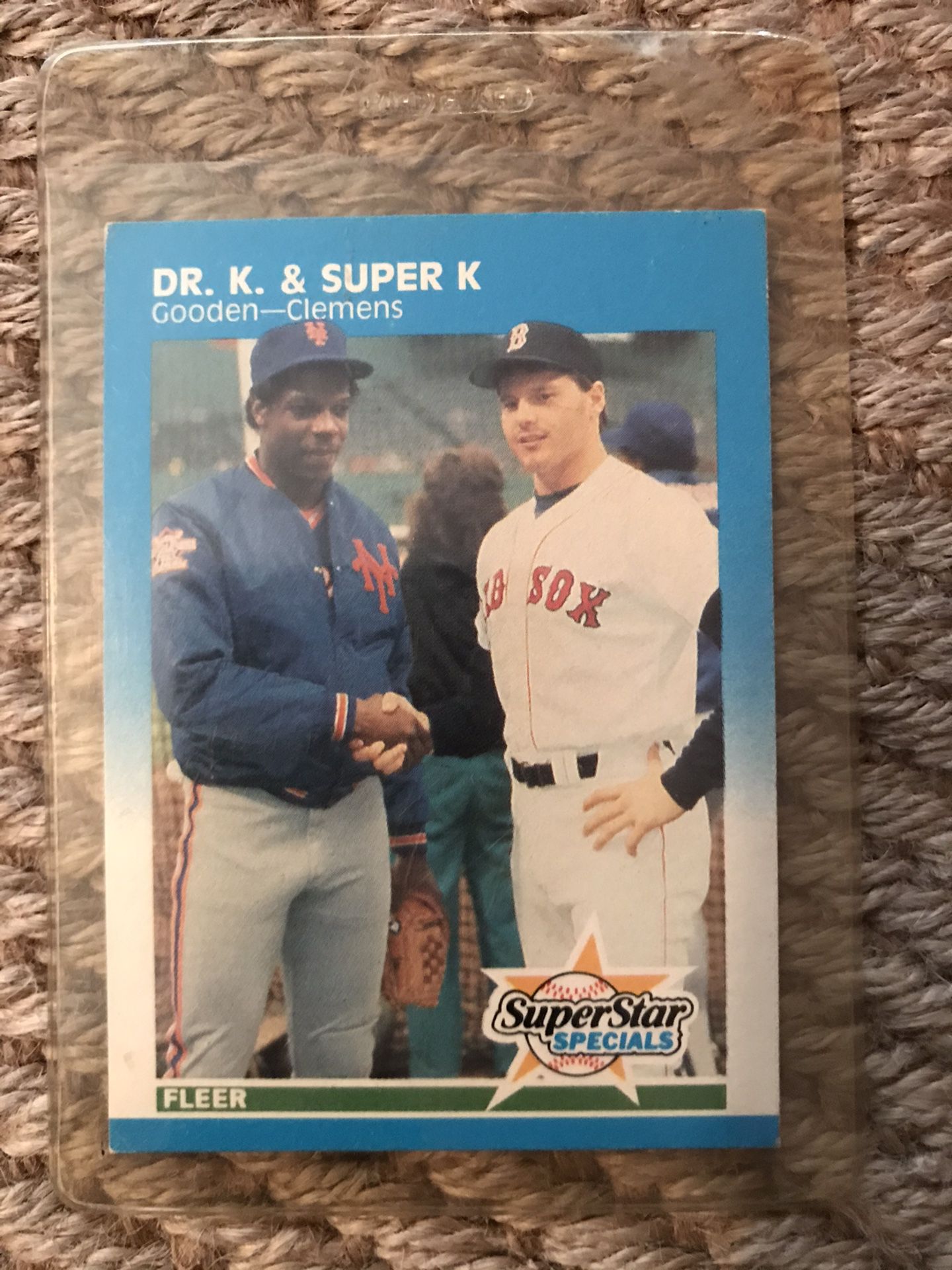 Gooden-Clemens Fleer Super Star Specials Baseball Card Mint Condition
