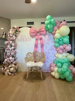 Tea Party Balloon Decor 