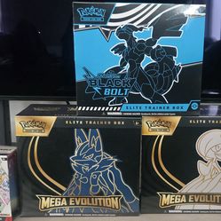 Etbs and booster bundles for sale