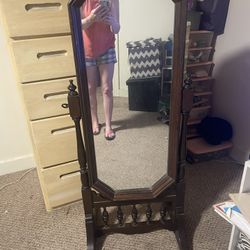 Antique Body Size Mirror 