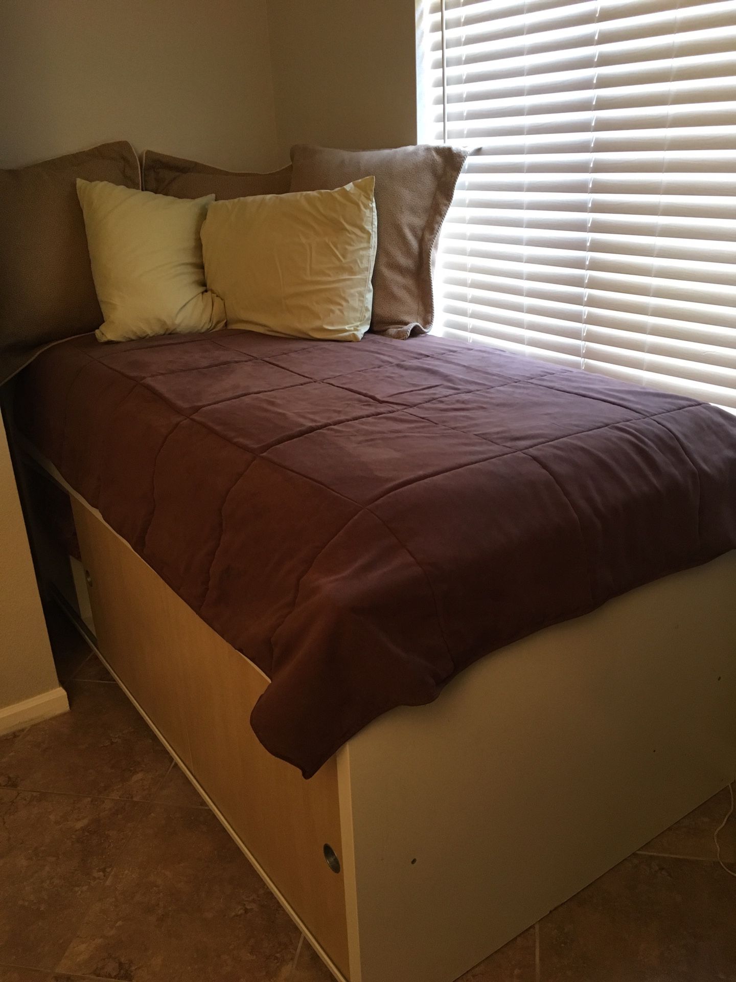 Twin Bed Complete!