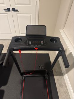 Portable Mini Folding Treadmill w/ LCD Display & Phone Holder – Like New $120 OBO***