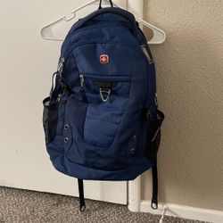 Navy Blue Swiss gear Backpack 