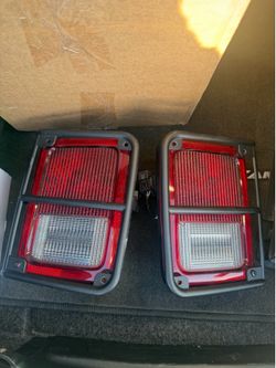 Jeep Wrangler tail lights Oem