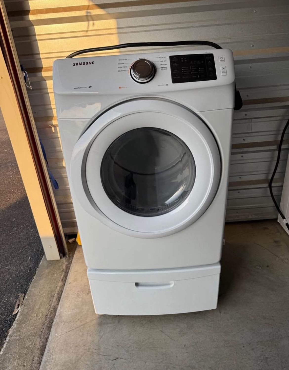 Samsung Front Load Dryer With Pedestal
