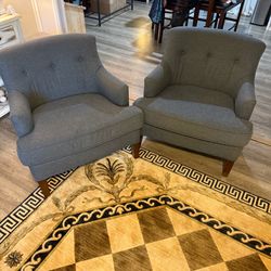 Blue Accent chairs