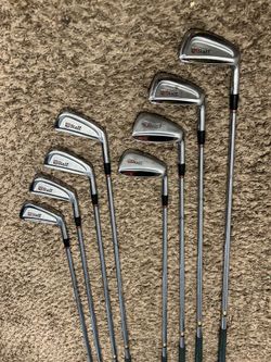 Rare Wilson Staff Progressive Iron Set 2-9 | Matching Serials | True Temper X100