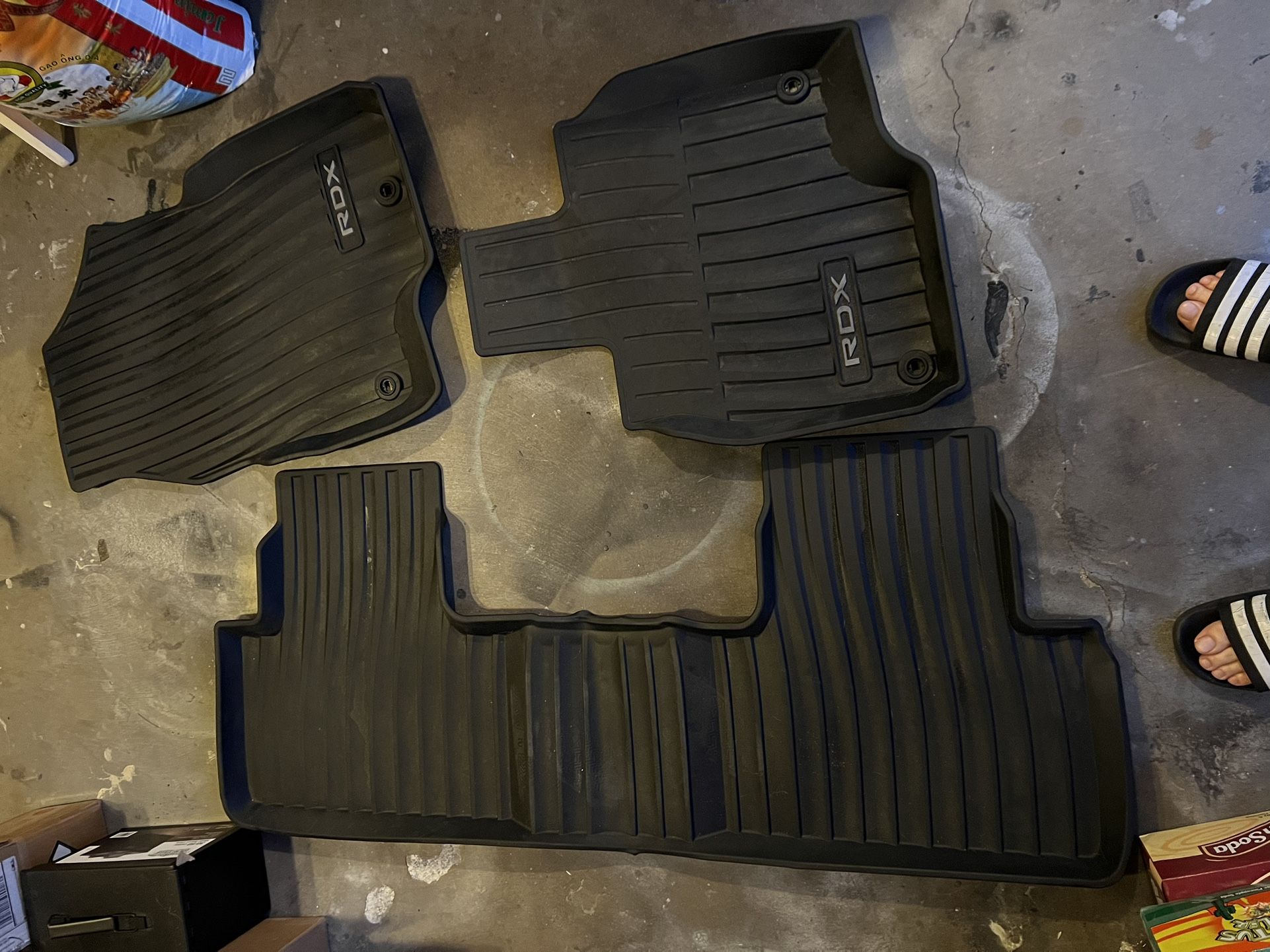 2021 Acura RDX Weather Floor Mats And Cargo Cover