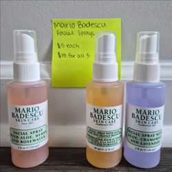 New Mario Badescu Facial Sprays