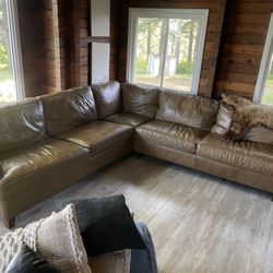 Leather Couch  