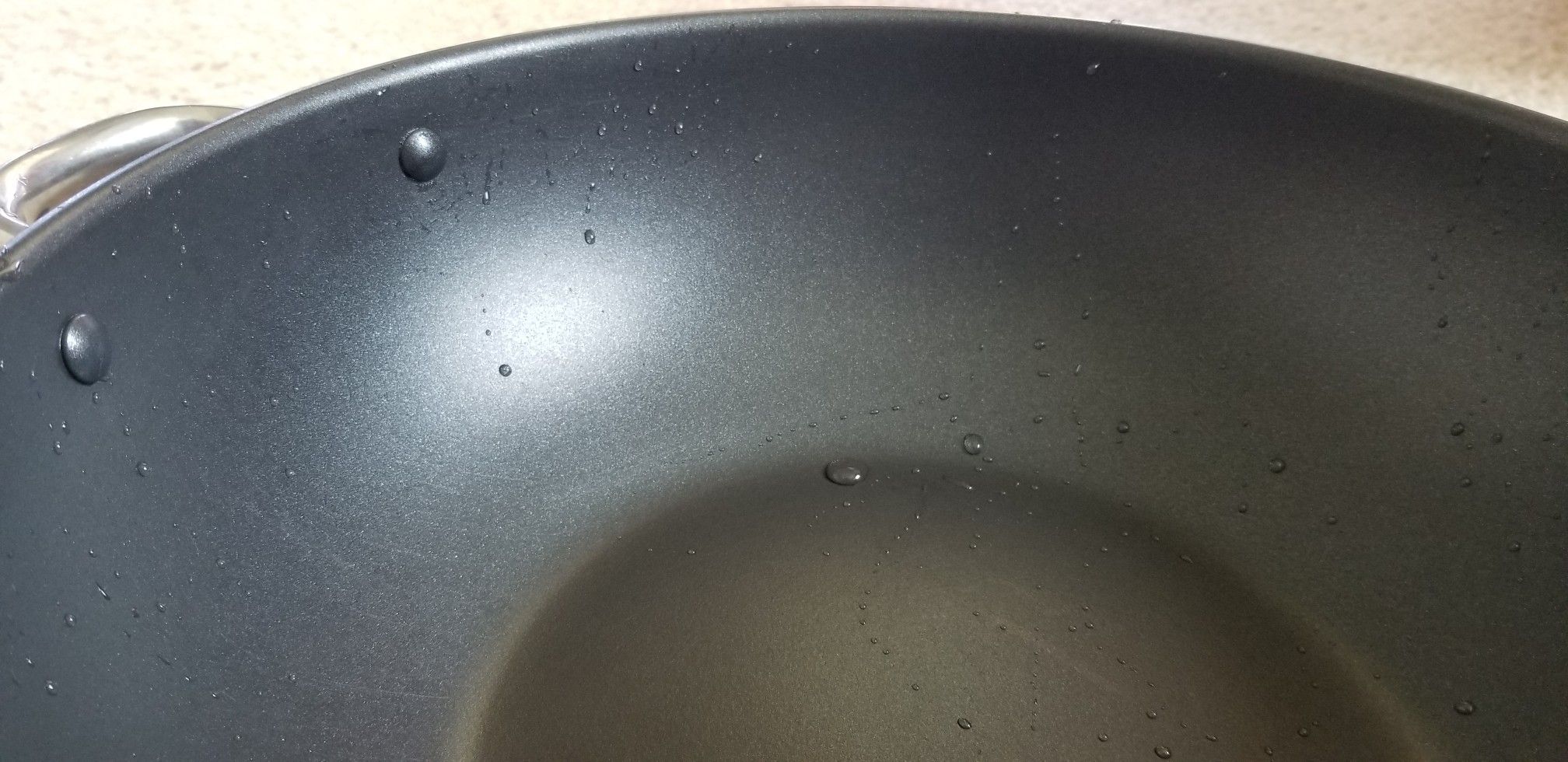 Wok Stainless steel, Coated with Teflon(R) Platinum Plus