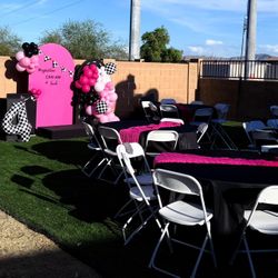 Race Girl Bday Decoration 