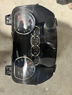 2015 Instrument Cluster (blue)