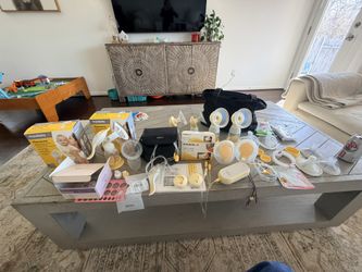 Medela Breast Pump And Extras