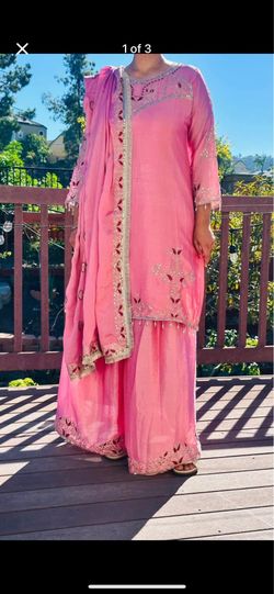 beautiful pink dress