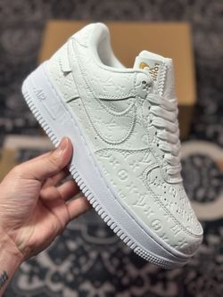 L.ouis V.uitton x Nike Air Force 1'07 LV8 Low WhiteLV Monogram