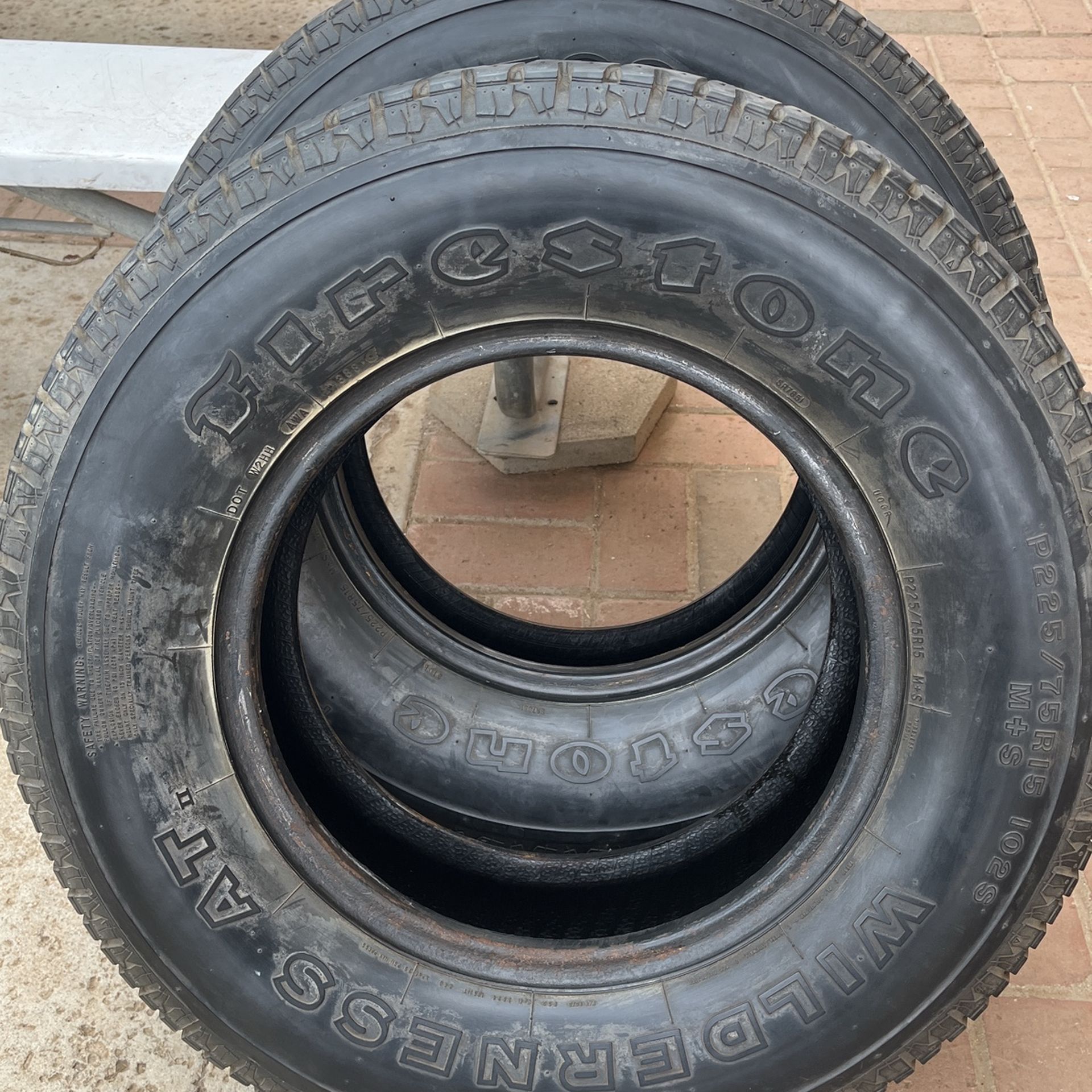 Firestone Tires 225/75/15