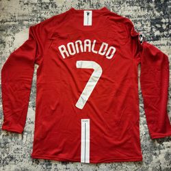 Manchester United 2008/07 Home Ronaldo #7 CR7 Retro Jersey