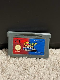 Pokémon Pinball Ruby & Sapphire GBA Cartridge
