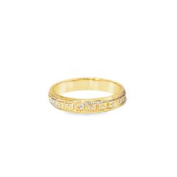 10k Yellow Gold Band Ring 
