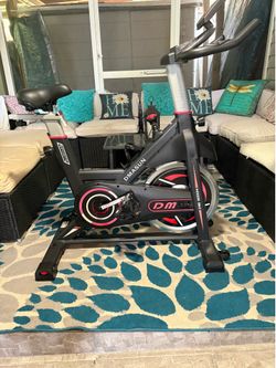 🚴 DMASUN Exercise Bike Silent Magnetic 330LB Capacity Indoor Like New!