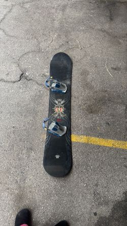 Snowboard with Bindings – Used – 5150