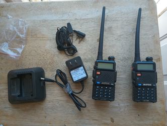 2 Way Radios...3 Have A Charger..Missing Charger For One..The ALL WORK..30 Bucks OBO